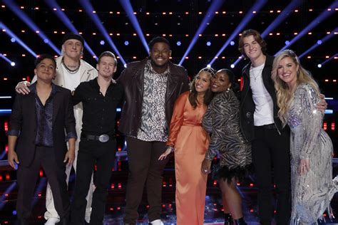So Emotional The Voice Season 22s Top Eight Compete In Whitney