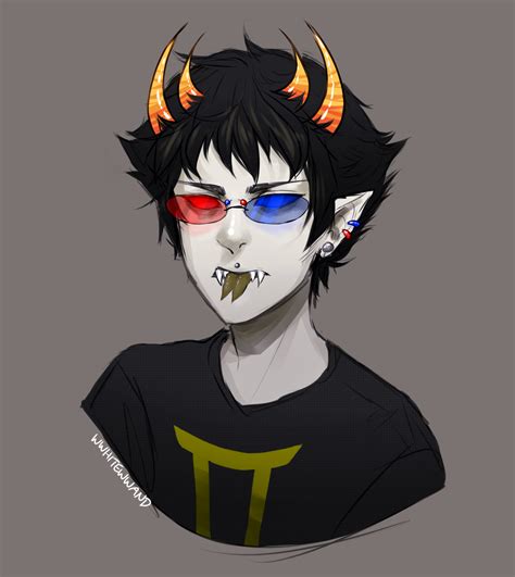 homestuck My art sollux sollux captor sfw digital art yeah ... His associated zodiac sign is gemini (♊), and he has two horns on each side of his head, as the number two and duality are a theme for him, because of his relations to gemini.