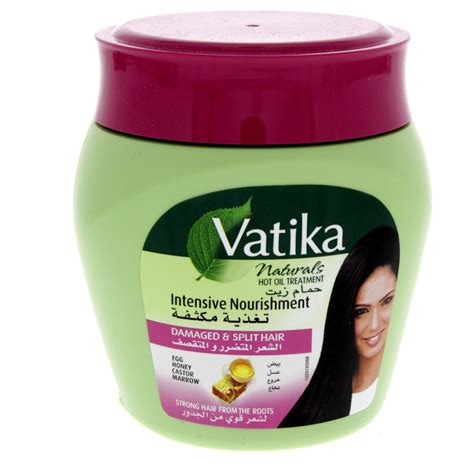 Buy Dabur Vatika Hot Oil Treatment Damaged And Split Hair 500g Online