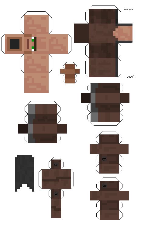 Characters Minecraft Cutouts