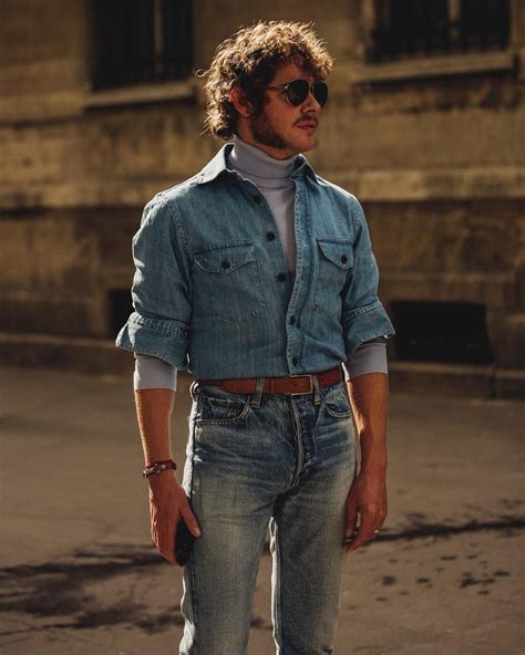 Luke Jefferson Day 70s Fashion Men Retro Fashion Mens Fashion Jeans Outfit
