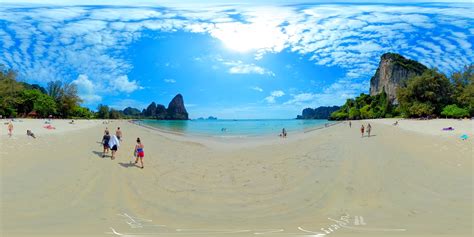 Railay Beach In 360º Ash Blagdon 360º Photography