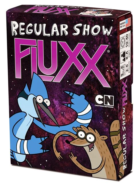 Acd Distribution Newsline New From Looney Labs Regular Show Fluxx