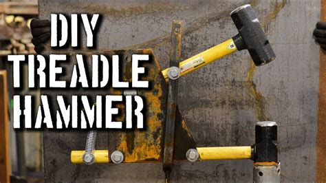 Diy Treadle Hammer Pdf Plans For Treadle Hammer Youtube