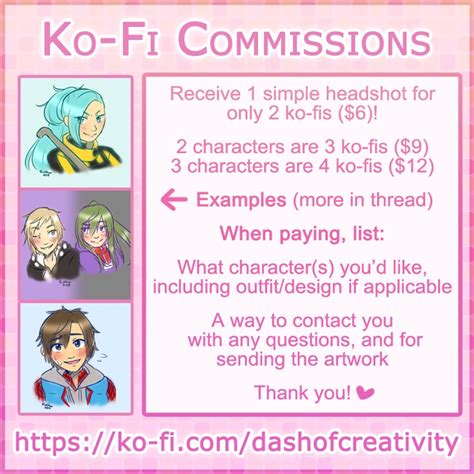Ko Fi Commissions Ko Fi ️ Where Creators Get Support From Fans