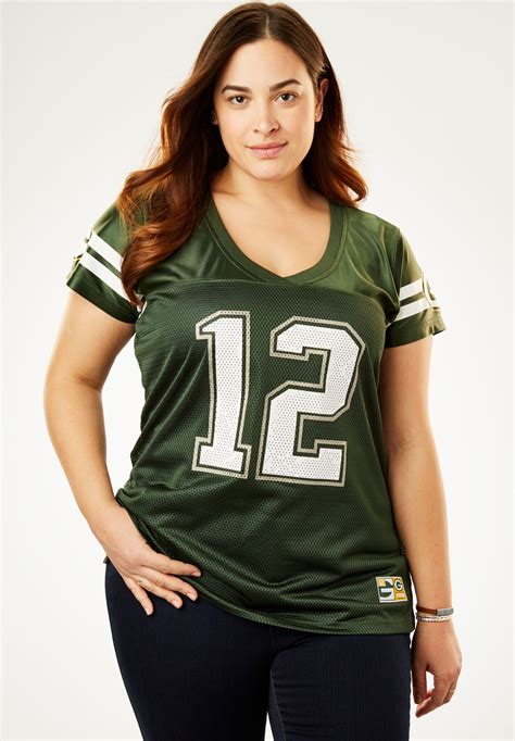 Nfl Replica Football Jersey Plus Size Tops And Tees Full Beauty