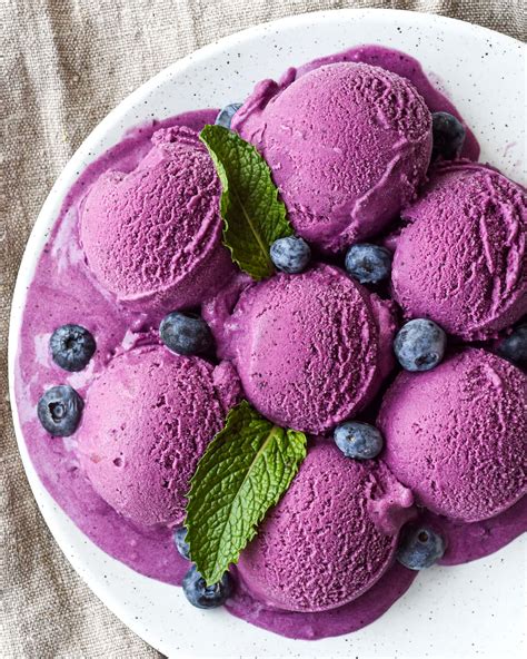 Simple Roasted Blueberry Ice Cream Buttermilk By Sam