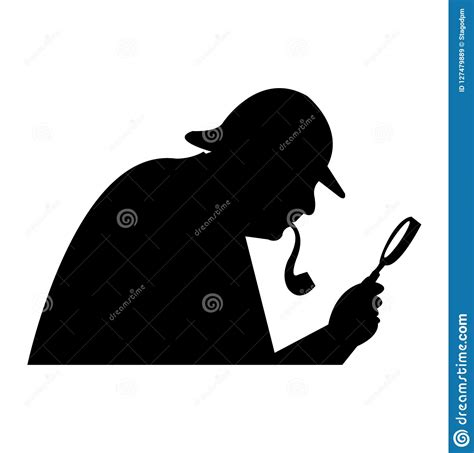 Detective Silhouette Cartoon Vector 92827705
