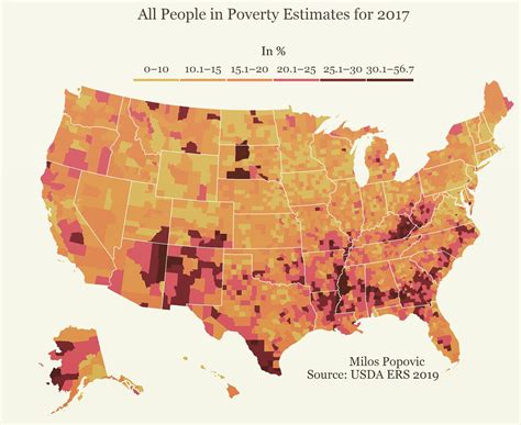 Poverty Map Usa