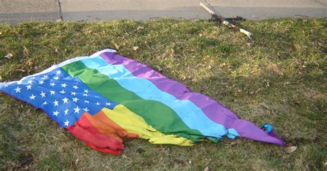 Lgbt Pride Flags Stolen Burned In Hudson Cbs Minnesota