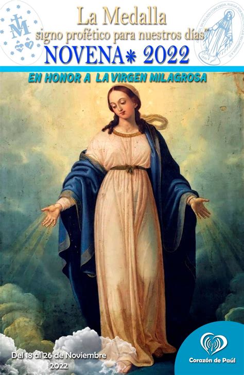 Novena A La Virgen Milagrosa 2022 Día 7 Famvin Noticiases