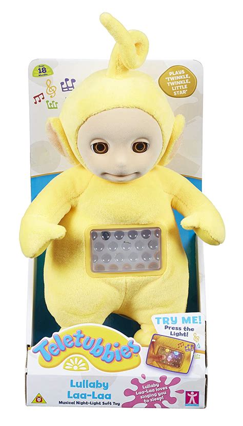 Teletubbies Lullaby Laa Laa Soft Toy Yellow Toptoy