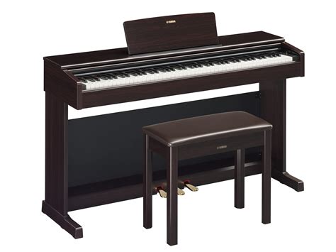 Yamaha Ydp145 Arius Series Digital Console Piano With Bench Dark