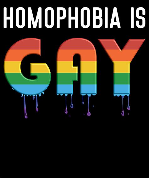 homophobia is gay gender lgbtq lgbt pride ts digital art by fuzius fine art america