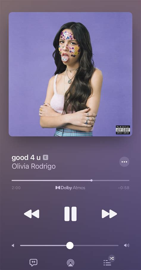 Olivia Rodrigo Good 4 U Official Video Spotify Screenshot Music