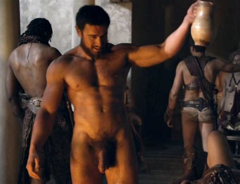 Rainbow Colored South James Wells Naked In Spartacus
