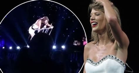 Watch Taylor Swift Keep Her Cool As She Gets Stuck On Stage During 1989