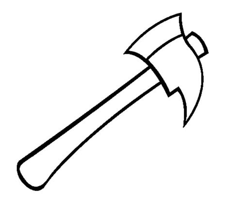 Dangerous Hatchet For Kids Coloring Pages : Coloring Sun | Coloring for kids, Coloring pages for