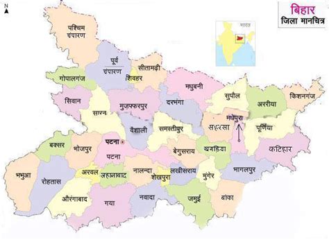 District Of Bihar India