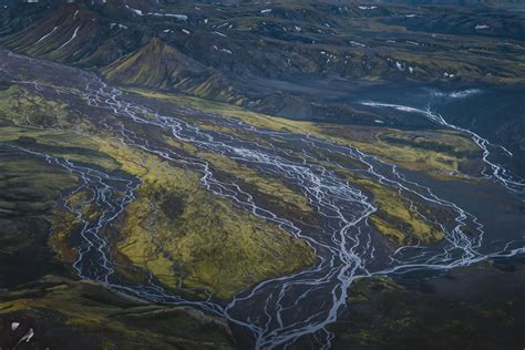 Aerial Views Iceland