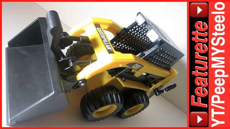 caterpillar toys skid steer bulldozer  battery powered