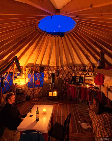 Yurt Interior Colorado Mountain Photography By Jack Brauer