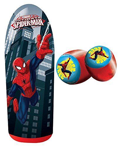 Socker Boppers Spiderman Power Bop Combo | Spiderman, Toddler party games, Exercise for kids