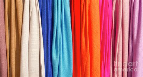 Colorful Fabric Texture Background Photograph By Rita Kapitulski Pixels