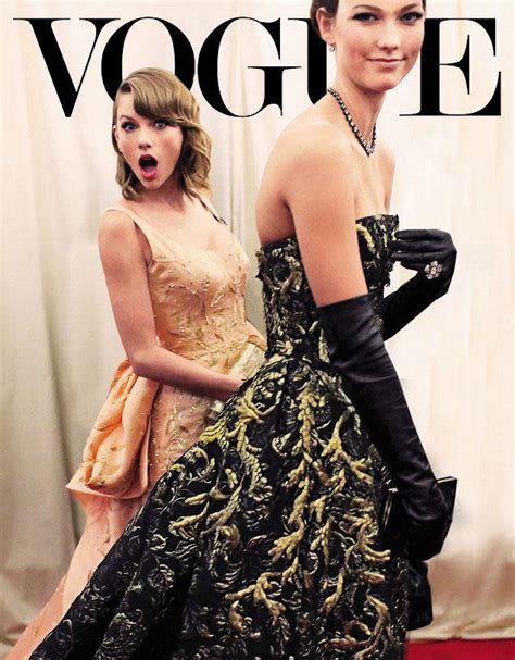 Taylor Swift And Karlie Kloss Were Shot Together For The Cover Of Vogue