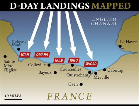 This map shows the main highlights of the d day beaches with museums and what remains of the atlantic wall. D-Day MAPPED: Where did British troops land on D-Day? All ...