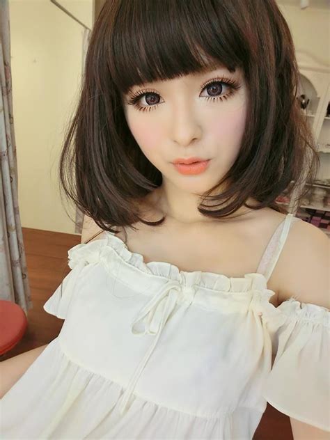 Moa In Pink Cute Doll Makeup Kawaii Makeup Gyaru Makeup