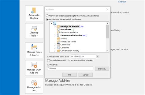 Archiving Outlook Emails A Step By Step Guide Ionos