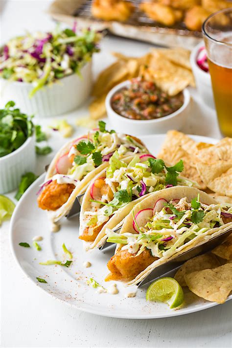 Baja Fish Tacos With Citrus Slaw The Cozy Apron Recipe In 2020