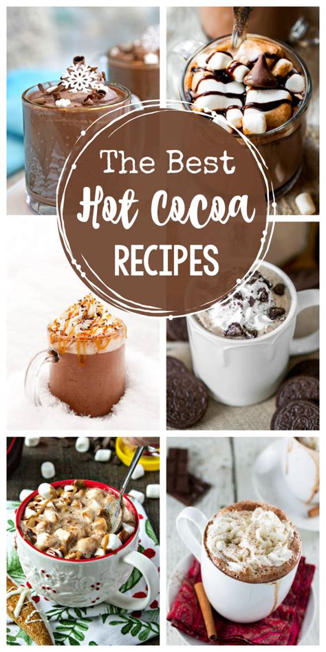25 Amazing Hot Cocoa Recipe Ideas Crazy Little Projects