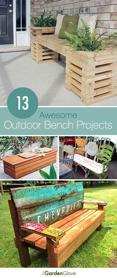 13 Awesome Outdoor Bench Projects Ideas And Tutorials Backyard Projects