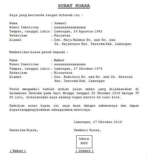 Please copy and paste this embed script to where you want to embed. Contoh Surat Kuasa Pengambilan Paspor Pdf - Contoh Surat Kuasa