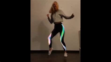 Cutting Shapes Legging Led Shuffle Dance Girl Youtube