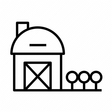 Agriculture Barn Building Farm Farm House Icon Download On Iconfinder