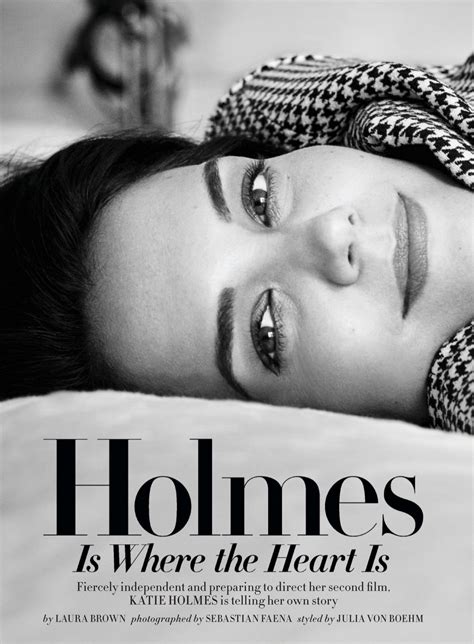 Katie Holmes Instyle Magazine April 2020 Issue • Celebmafia