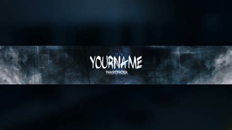 Free Phasmophobia Youtube Banner Template 5ergiveaways