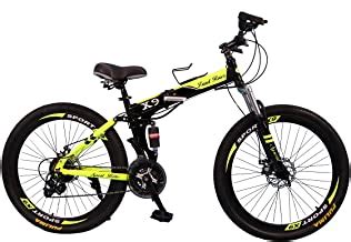 Buy vlra x7 land rover folding bike 26 inch 24speed mountain bike suspended disc brake bicycle (black green) online on amazon.ae at best prices. Buy Bicycles online at Best Prices in UAE | Amazon.ae