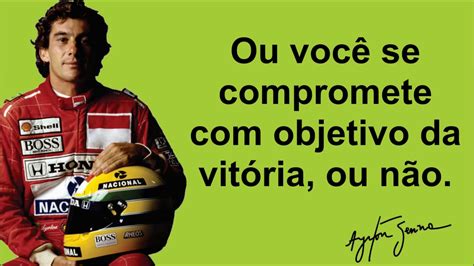 Frase Ayrton Senna Motivação