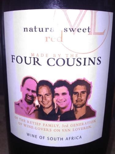 Four Cousins Natural Sweet Red Vivino