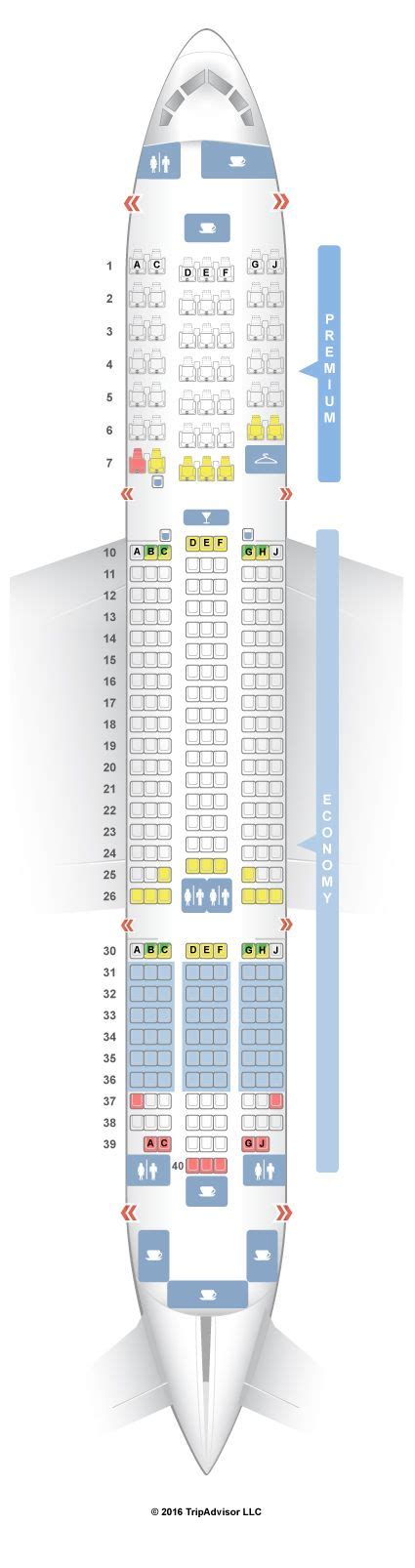 Tui Boeing 787 Dreamliner Seat Map