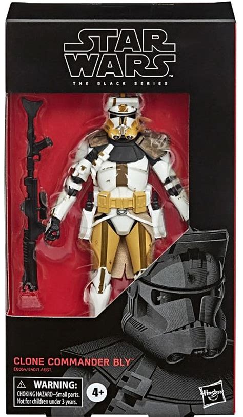 Star Wars The Clone Wars Black Series Clone Commander Bly 6 Action