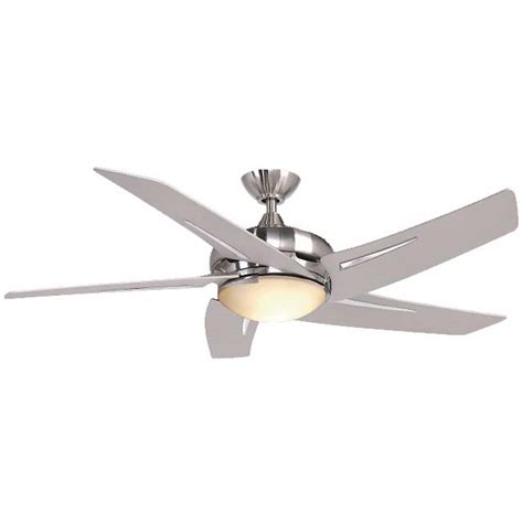 Get free shipping on qualified ceiling fans with lights or buy online pick up in store today in the lighting department. Hampton Bay Sidewinder 54-inch Indoor Brushed Nickel ...