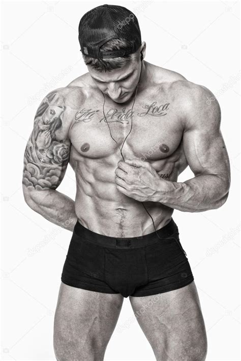 Naked Torso Athlete Stock Photo By Fxquadro