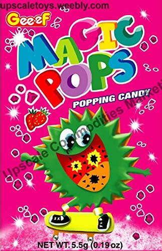 Magic Pop Popping Candy Imported Candy Strawberry Cola Flavor