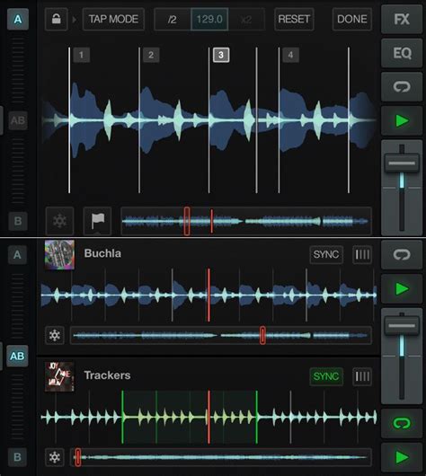 Merge two songs or videos together to add songs to the playlist and crossfade between them, change the speed, make loops and save your mixes. 6 Music Mixing Apps to Help You Be Your Own DJ