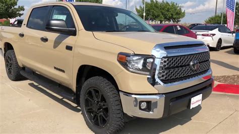 2020 Toyota Tundra 4x4 Sr5 Leather Package Crew Max In Quicksand With